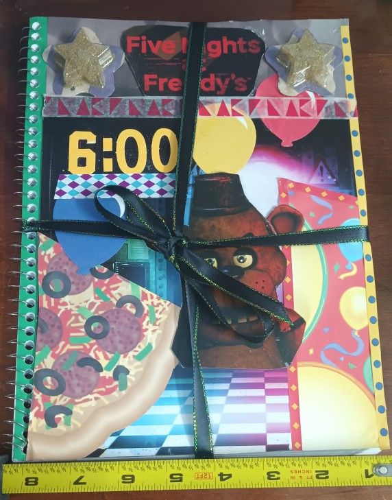 One Of A Kind Custom Made Five Nights At Freddy's Journal