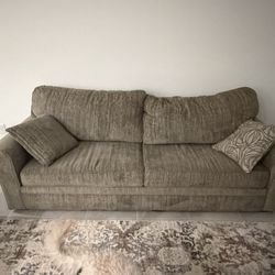 Living Spaces Couch Set