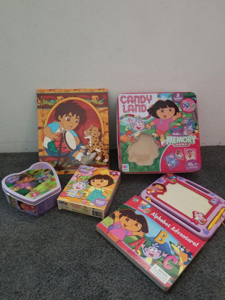 Dora Games and Puzzles