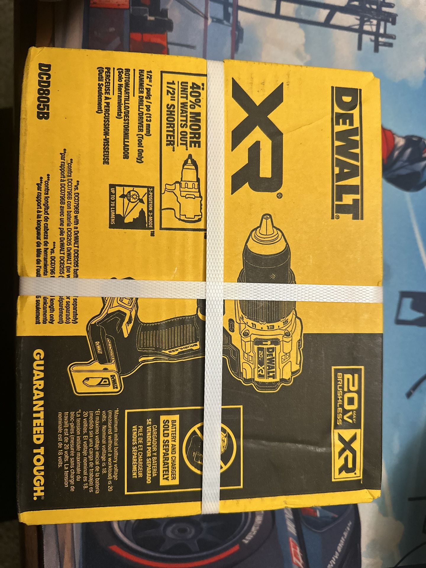 DEWALT XR 1/2-in 20-volt max Variable Speed Brushless Cordless Hammer Drill