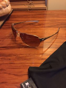 Oakley Restless Aviator Sunglasses Gold/Brown