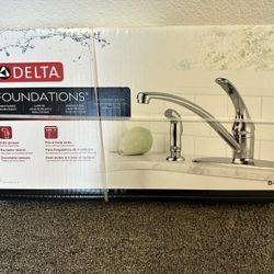 Brand New Delta Foundations B4410LF Kitchen Faucet – Never Installed