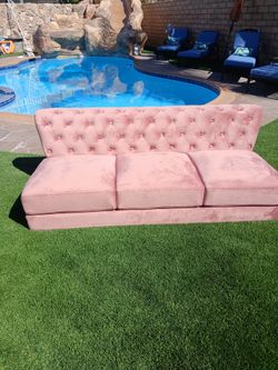 armless sofas