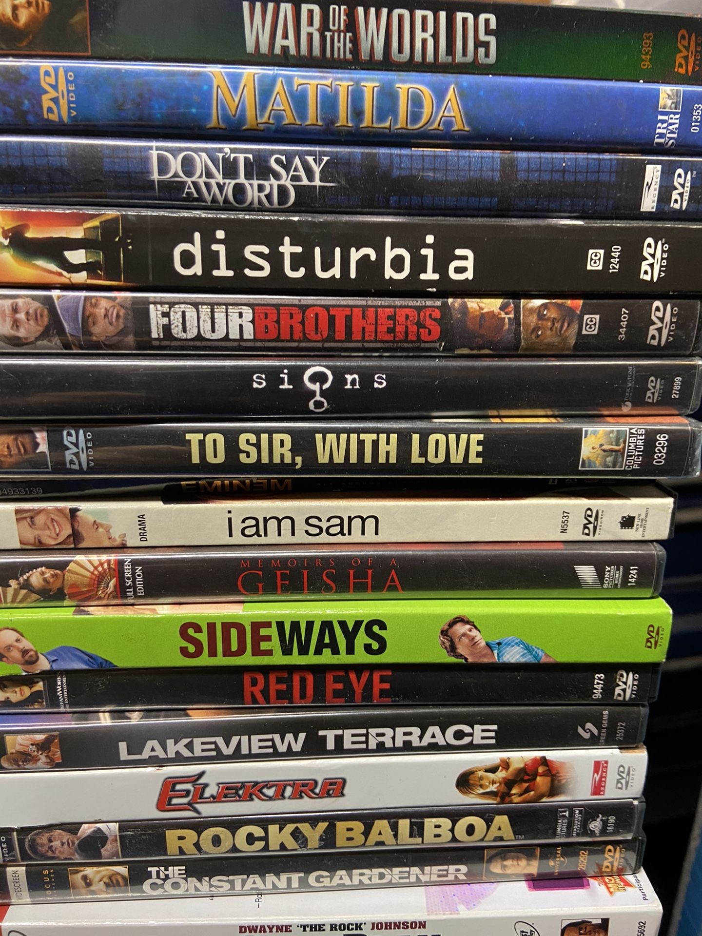2boxes DVDs 180 Total