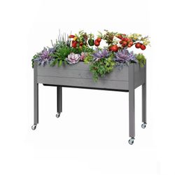 Cedar Craft Self-Watering Elevated Spruce Planter