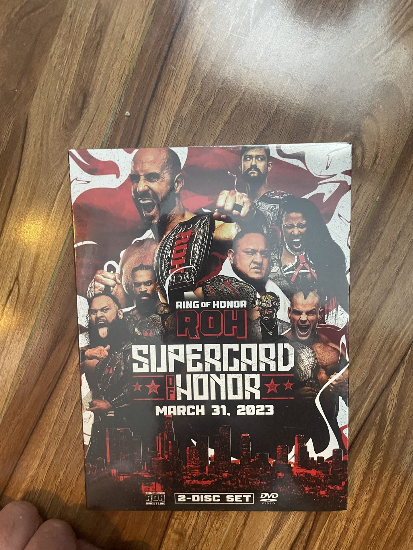 Official Ring of Honor ROH - Supercard Of Honor 2023 Event 2 DVD Set NEW