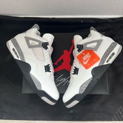 Jordan 4 Retro White Cement