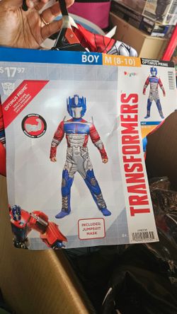 Optimus Prime Costume Halloween
