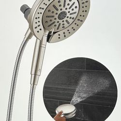 Delta Dual Shower Head with Handheld Spray