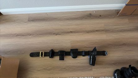 Police explorer duty belt