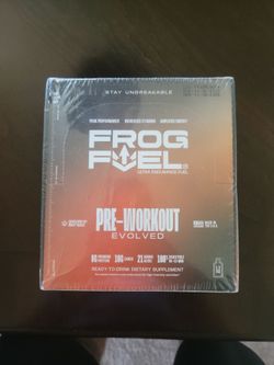 Frog Fuel Ultra Pre-Workout Evolved (24 Pack Box)