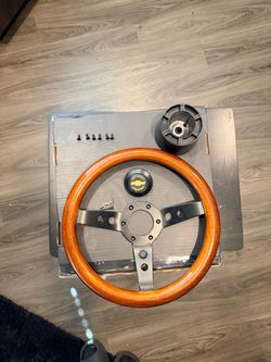 C10 steering wheel, adapter and horn