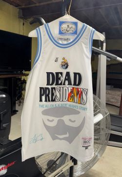 Headgear Classic Dead President Jersey Unworn White & Carolina Blue size Small