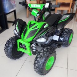 Yamaha 12V Raptor ATV Powered Ride-on, for Boys & Girls, Ages 3+
