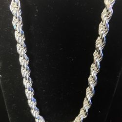 Silver Rope Chain