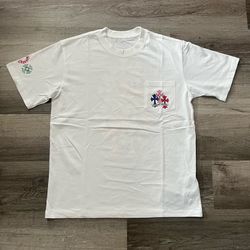 Chrome hearts, white and multi colored, size L