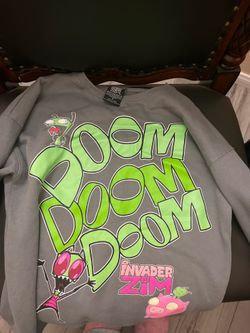 Invader Zim gir doom baggy sweatshirt boxlunch