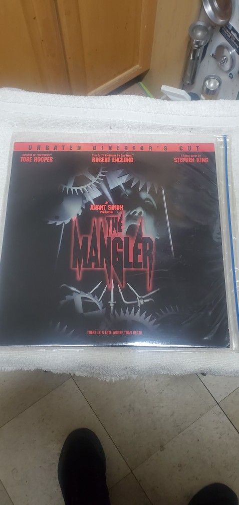 The Mangler Laser Disc In Excellent Shape