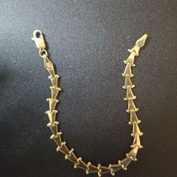 14k Yellow Gold Womens Bracelet