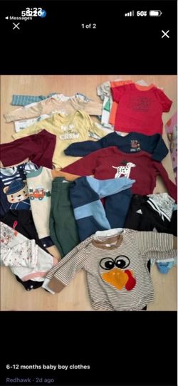 6-12 Months Baby Boy Clothes Bundle