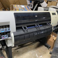 HP DesignJet T7100PS 42 inch Plotter up to 107cm 3-Roll Upgrade USB LAN (mk)