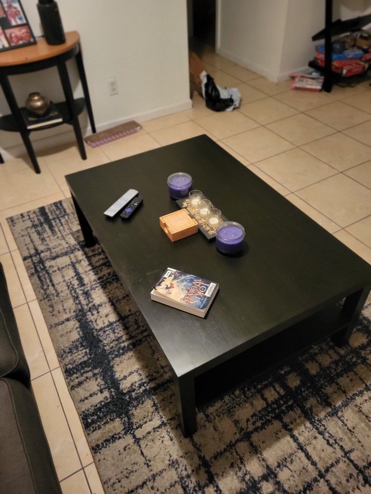 Black Coffee Table