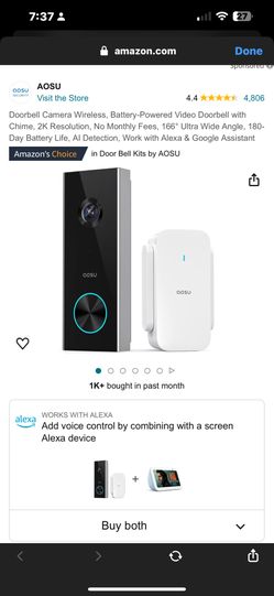 Doorbell Camera Wireless,