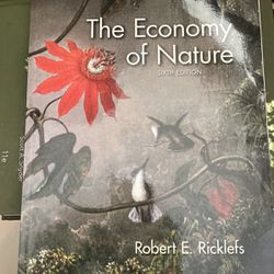 The Economy of Nature - 6th Edition - Robert E. Ricklefs