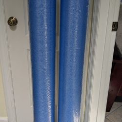 NEW Large Blue Foam Roller 48"x6" for Yoga, Stretching Physical, Therapy