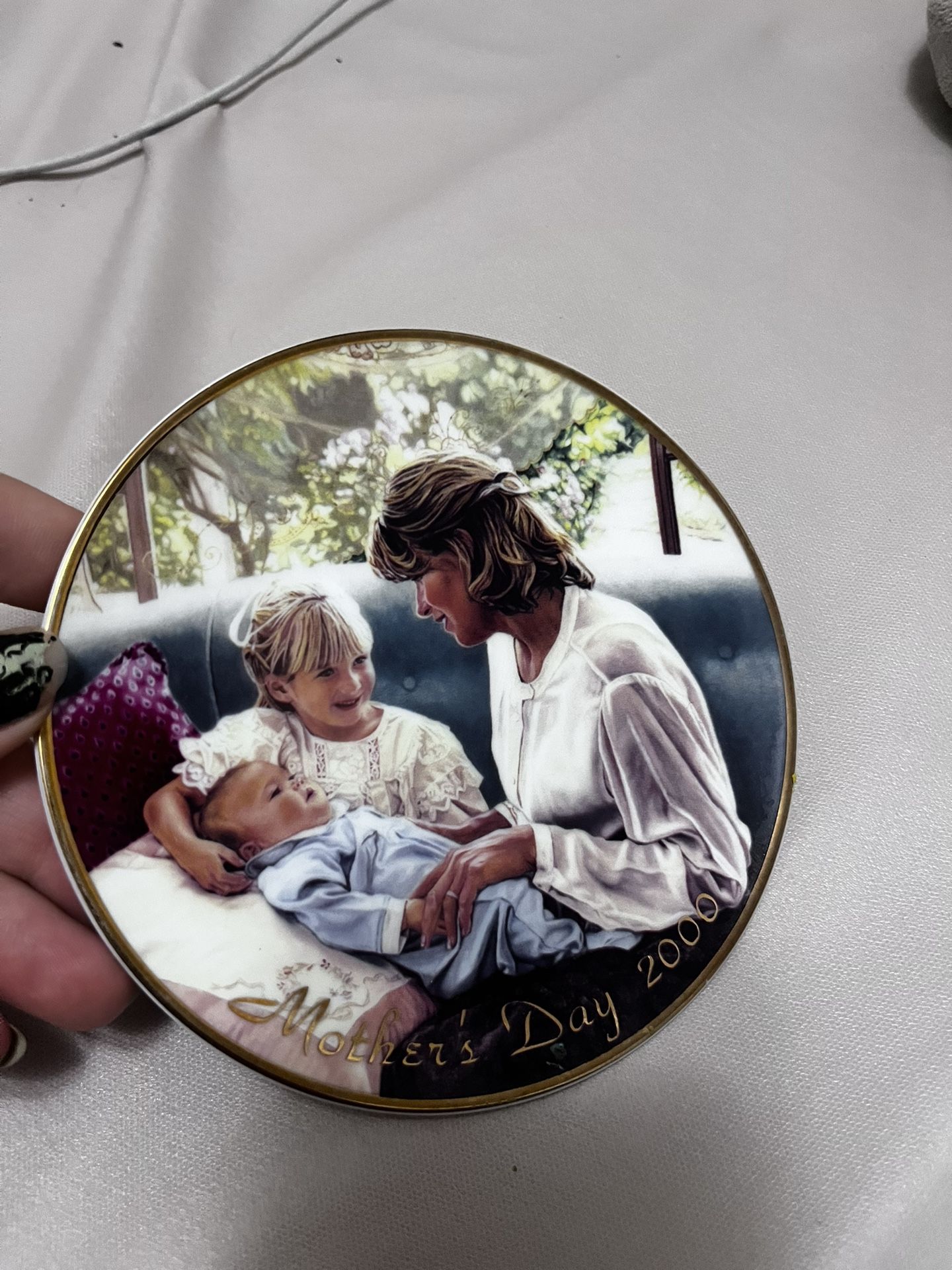 Collectable Mothers Day plates