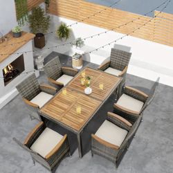 Brand New Patio Dining Set Outdoor Furniture Patio Table And Chairs 