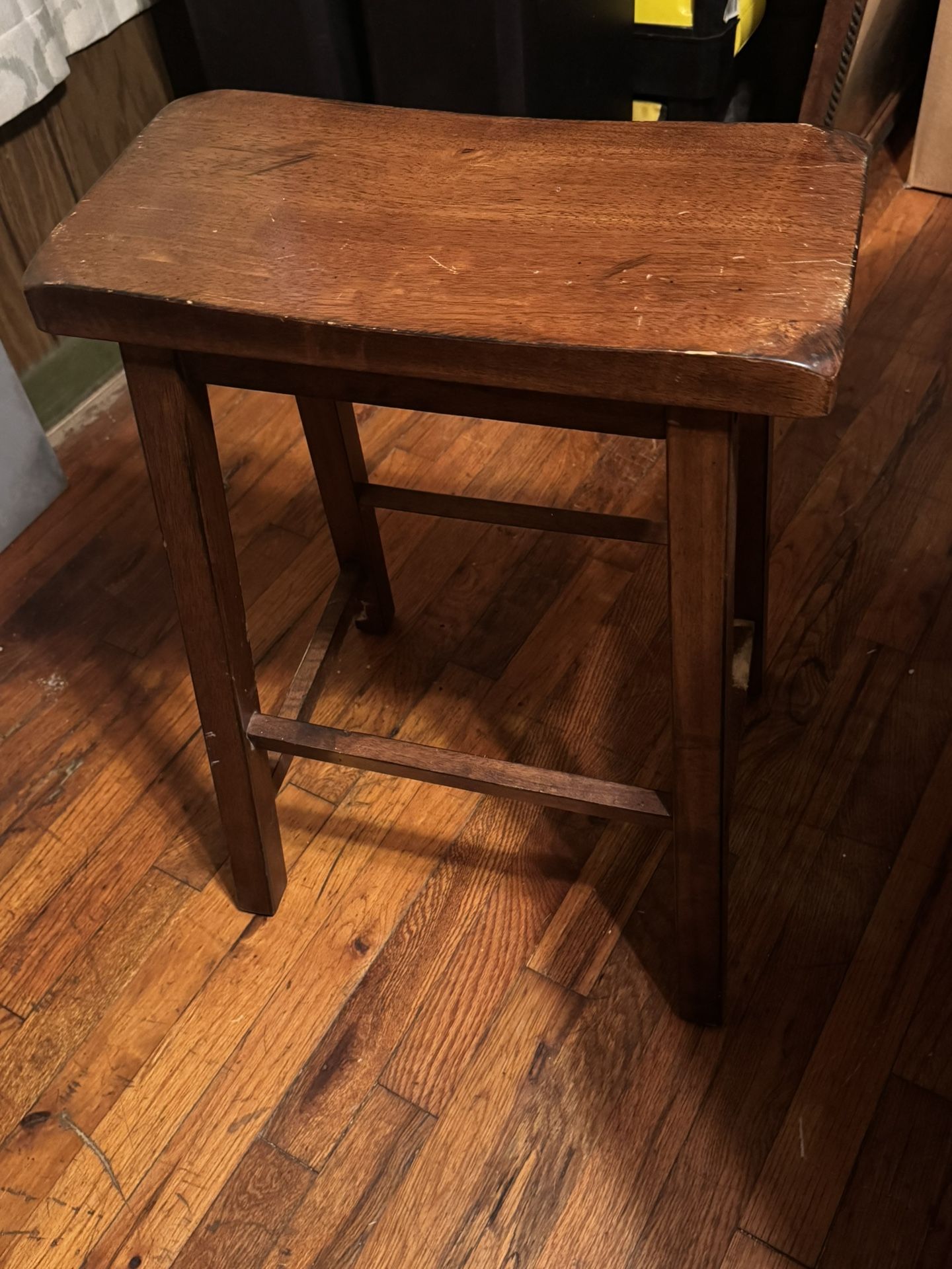 Solid Wood Stool