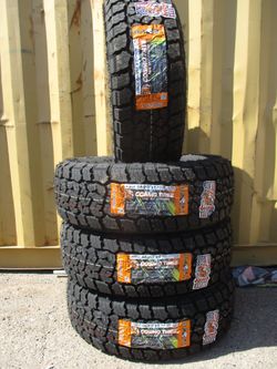 LT 275/70/18 New Cosmo Gripit X/T All Terrain 10 Ply Tires