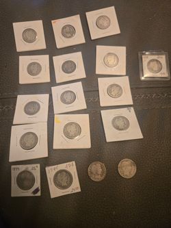 silver barber quarters