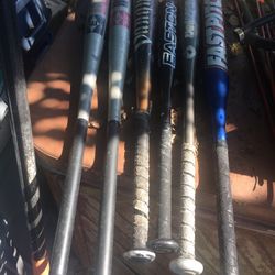 Aluminum T-ball baseball softball bats $20 each