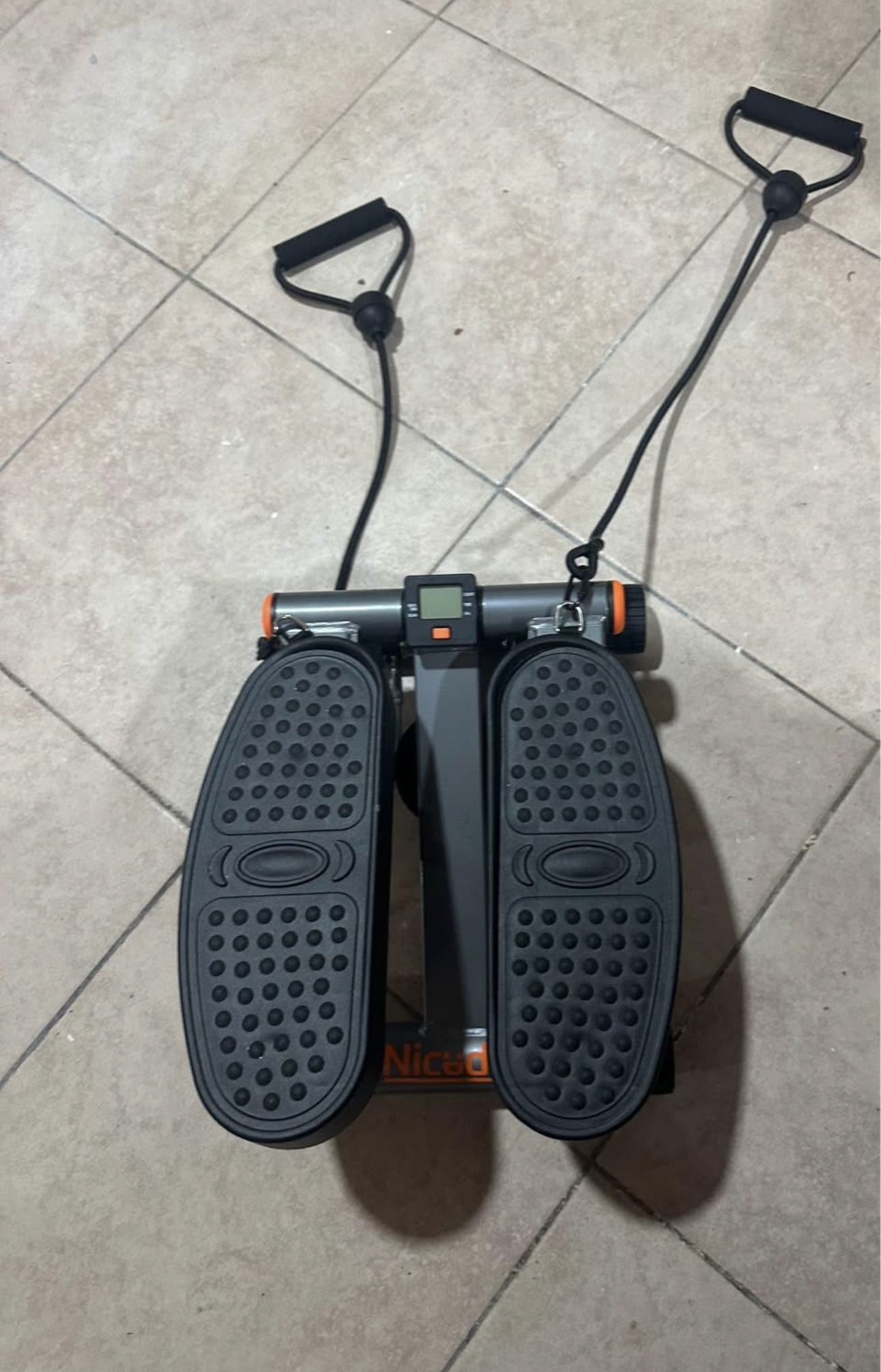 Mini Stair Stepper With Resistance Bands 