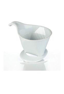 (W655) Humbree Ceramic Coffee Dripper | Non Electric Pour Over Coffee Maker | For No. 2 or 4 Filters | Simple & Easy To Use Brewer