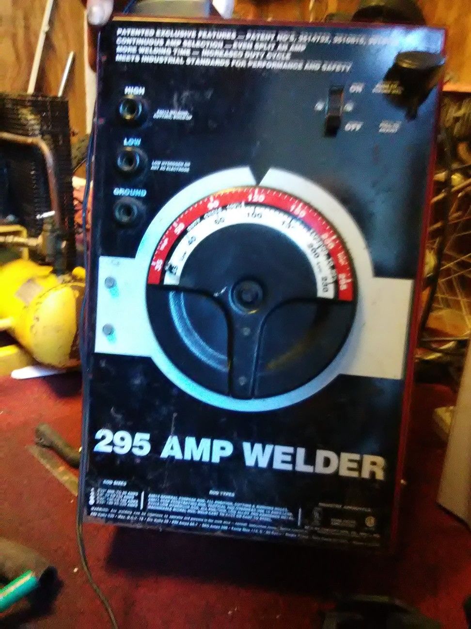 295 amp 220v welder used one time with 100foot of leads asking 300 obo