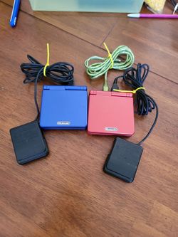 2  Game Boy advances SP's