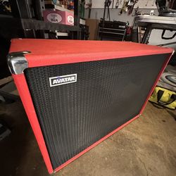Used 2x12 Red Avatar Cab