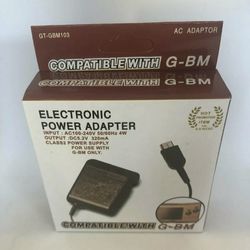 1x Nintendo Gameboy Advance GBA Micro Power Adapter Black Wall Charger Power