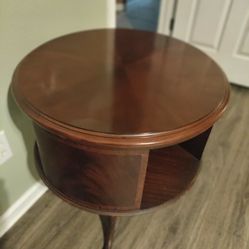 Sold Wood Accent Table
