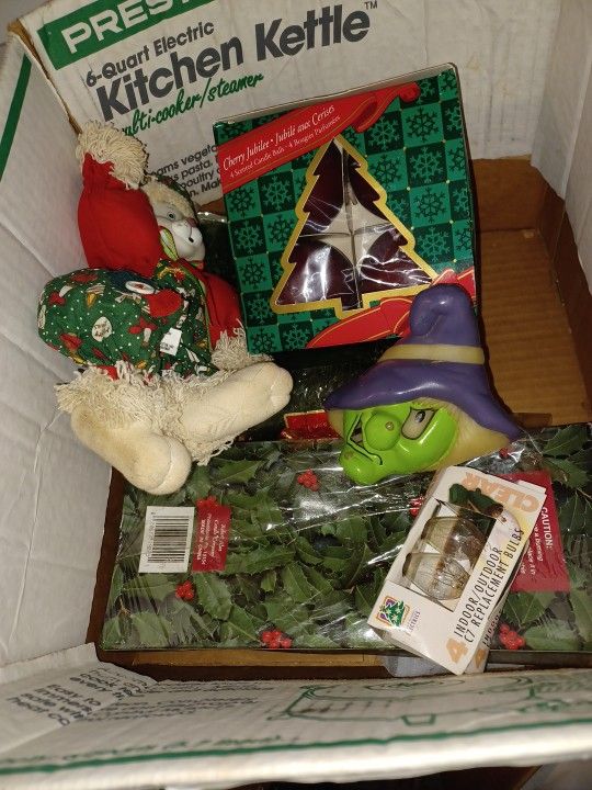 Free Box Of Holiday Stuff