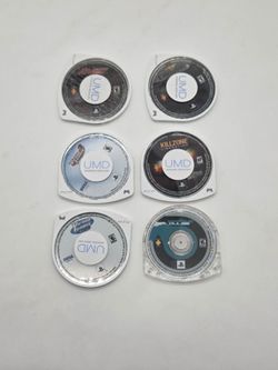 6 PSP Games Bundle -  VIRTUAL TENNIS 3 WIPEOUT PURE ATV OFFROAD FURY KILLZONE