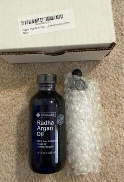 New organic argan oil for hair 4 oz