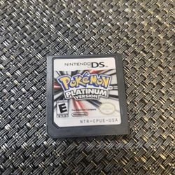 Pokemon Platinum DS game 