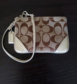 Coach wristlet