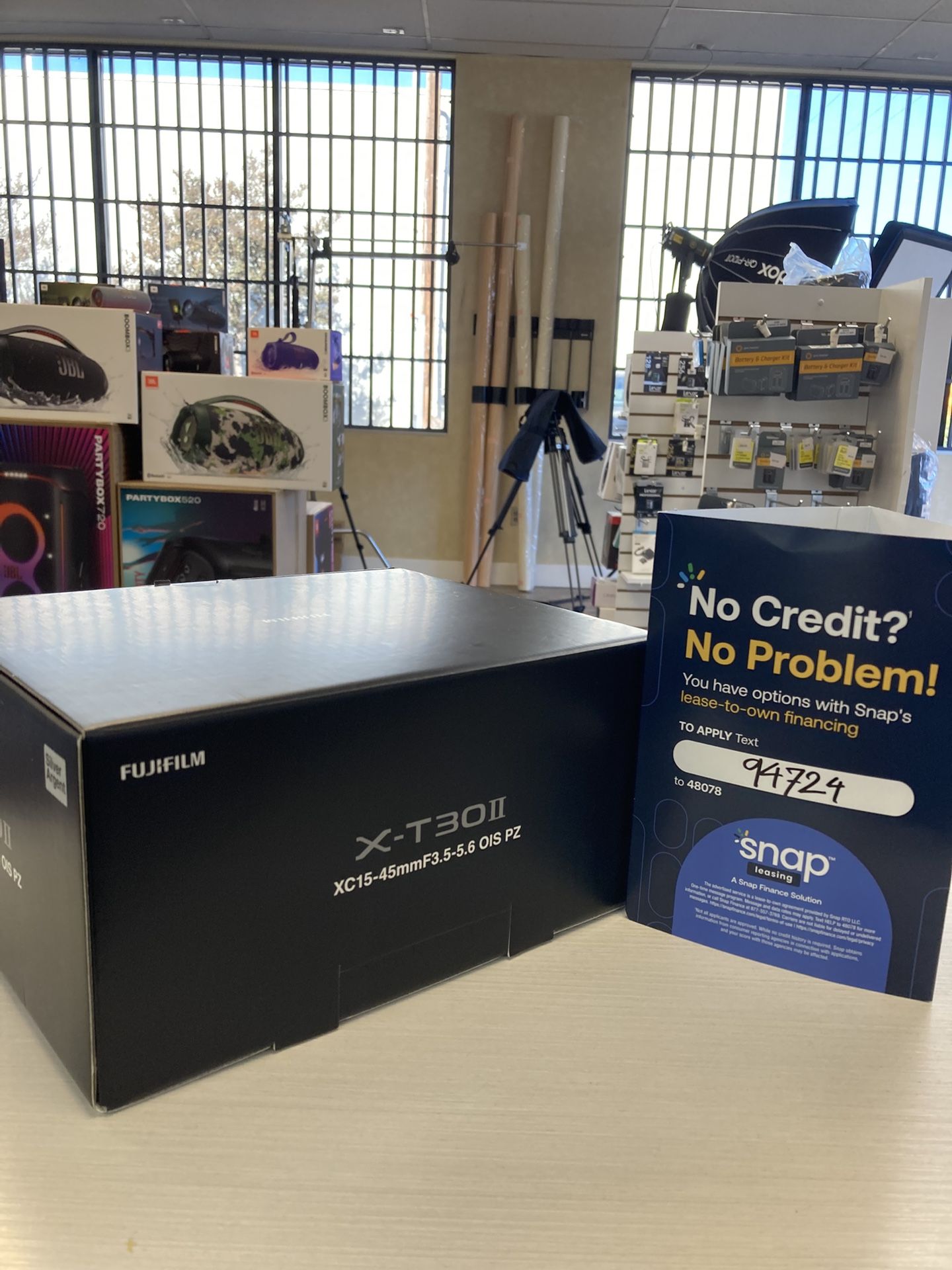 Fujifilm X-T30 II With 15-45mm Lens Only At Downey Camera