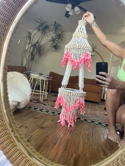 Vintage Shell Chandelier