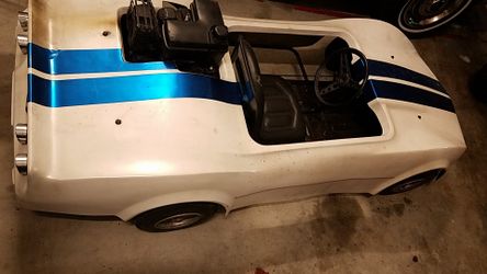Vintage corvette stingray go cart